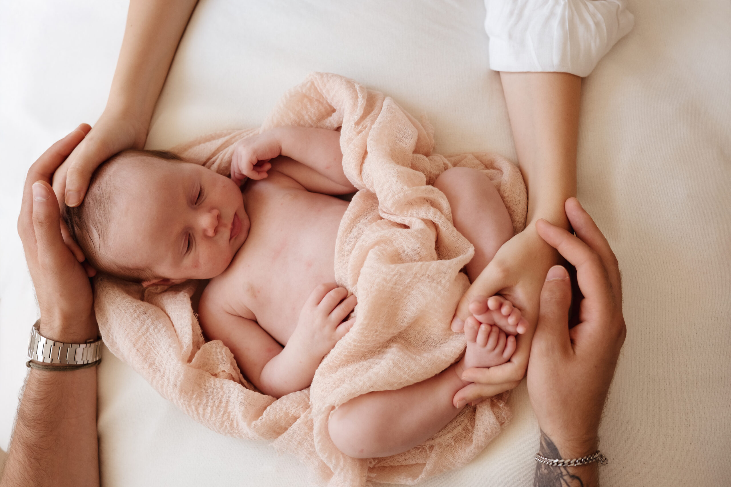 newborn baby girl